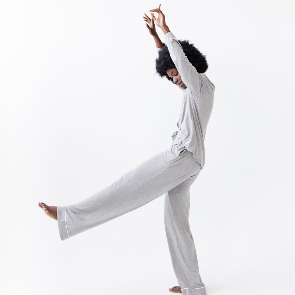 cozy earth bamboo pajama set